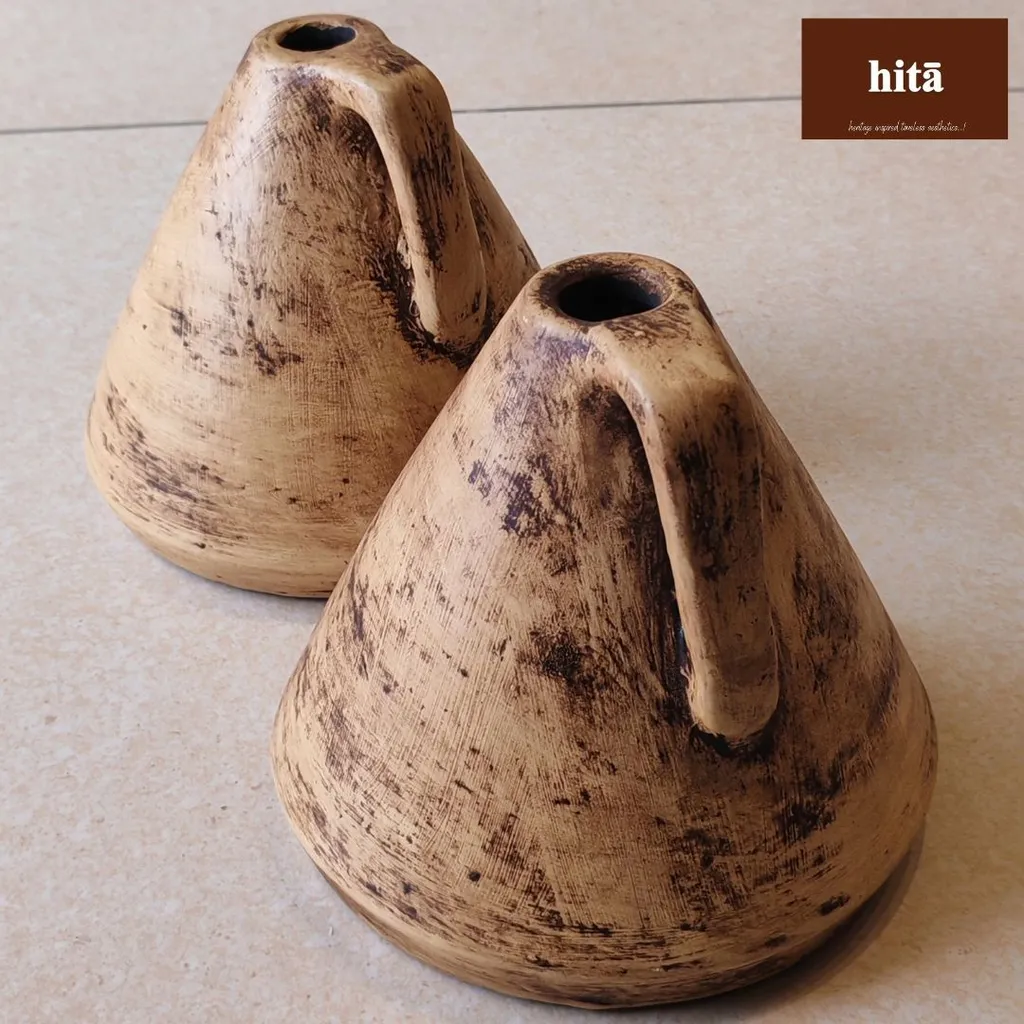 Rustic Aura - Cone Vase