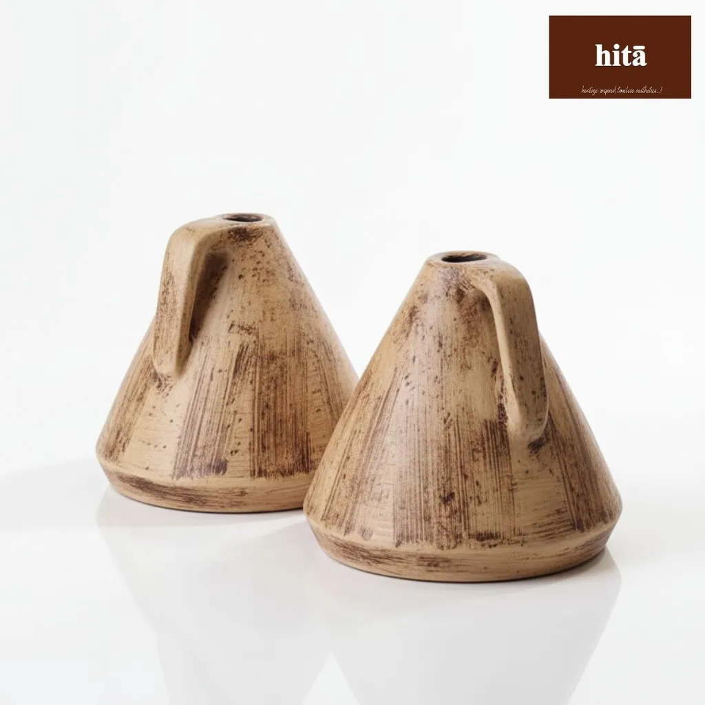 Rustic Aura - Cone Vase