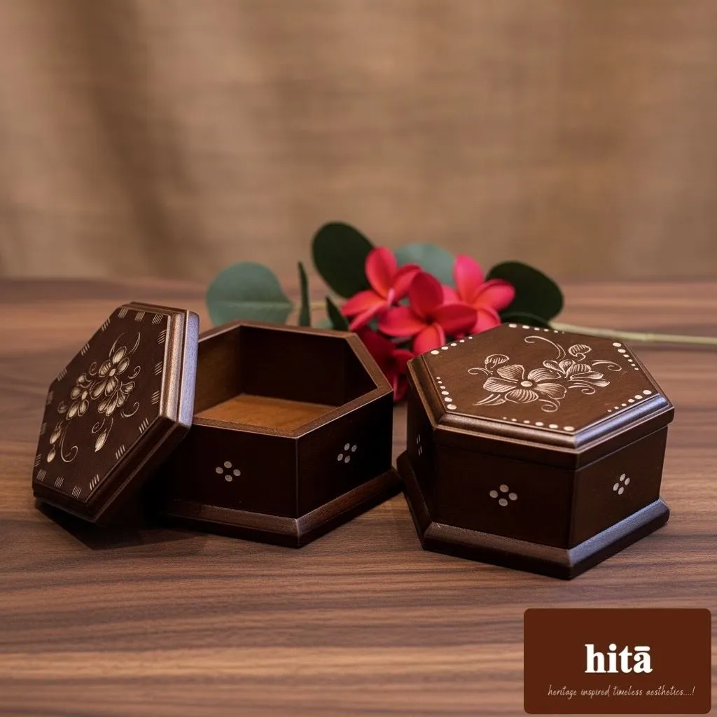 Heritage Wooden Jewel Box